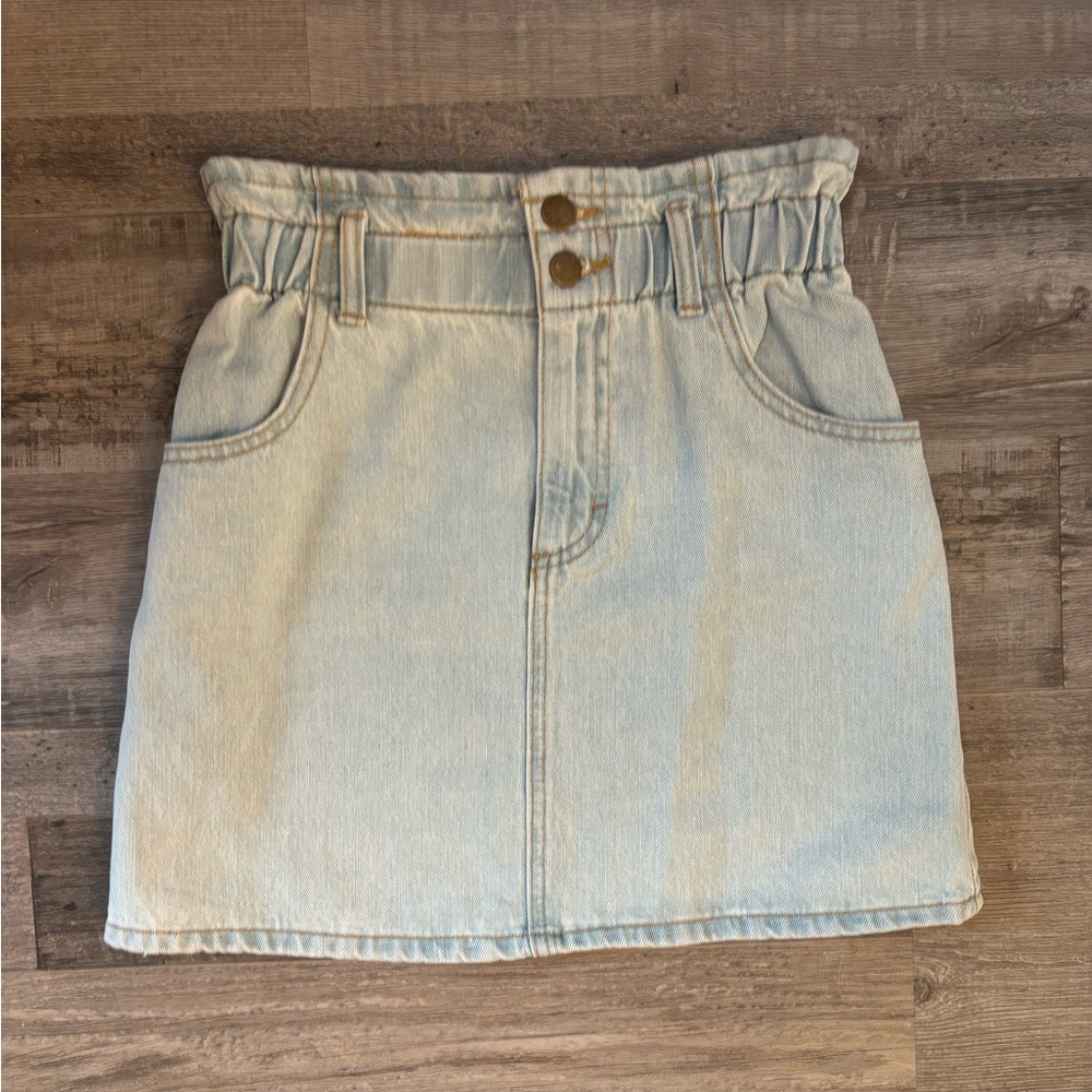 Denim Mini Skirt